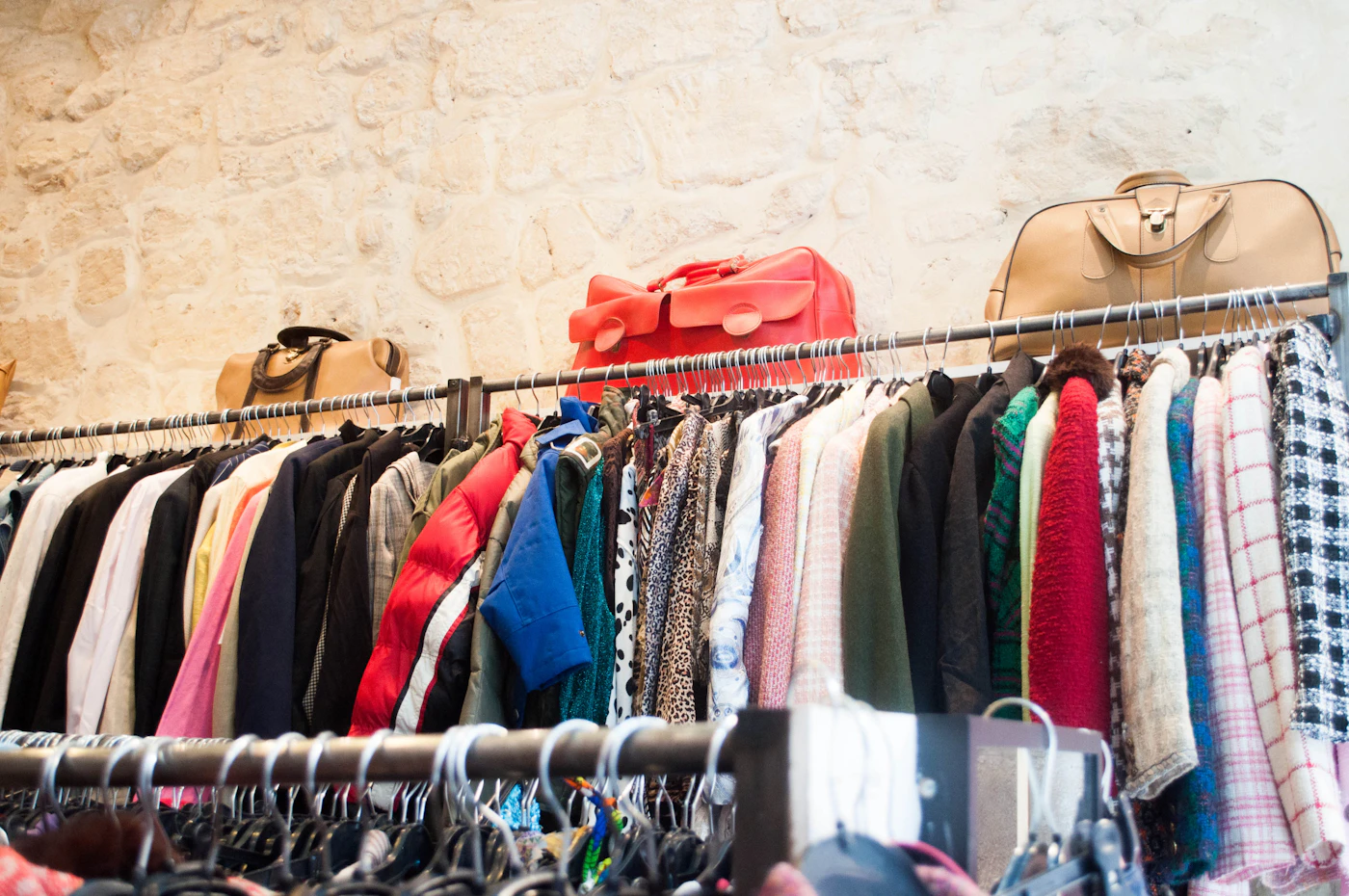 Clothes hanged on clothes hanger